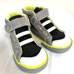 See Kai Run Belmont Recycled High-Top Sneakers Toddler Sz 7– NWOB!!